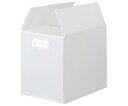 トラスコ中山 ダンボールプラスチックケース 半透明 34L 1セット(5枚入) TDP-B4D-5TM