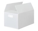 トラスコ中山 ダンボールプラスチックケース 半透明 38L 1セット(5枚入) TDP-KMD-5TM
