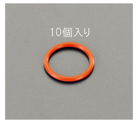 エスコ Oリング（シリコンゴム／10個）　P−7 1袋 EA423RE-7