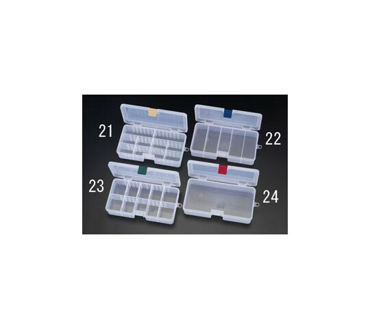 エスコ 214×118×45mmパーツケース 1個 EA508MD-23