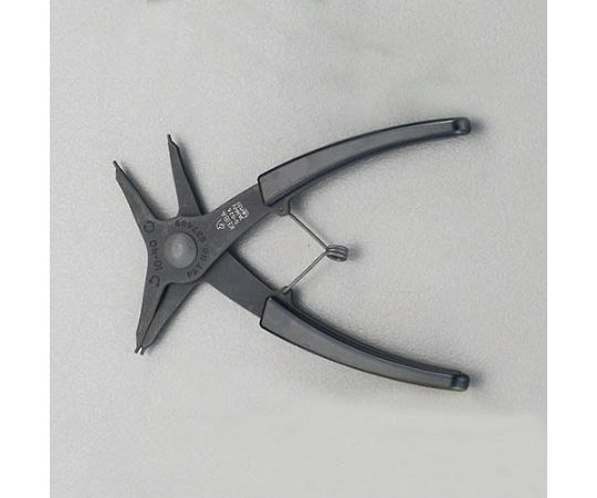 エスコ 10-40/10-40mm内外兼用 スナップリングプライヤー 1個 EA590CM-2