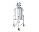 日東金属工業 ステンレス加圧容器(加圧ユニット・脚付) 50L 1個 PCN-L-50-UT