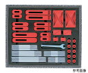 ナベヤ プラクランプセット スタッドボルトM8仕様セット 1セット PCS0008(4)