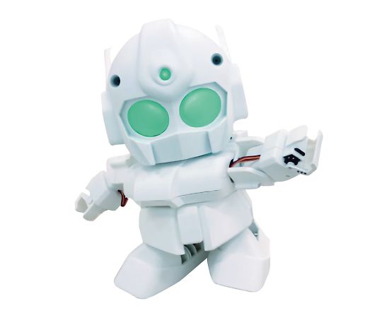ロボット製作キット　人型ロボット 1セット●ドライバー（別売）のみで組み立てられる人型ロボットキットです。●Rapiroの基板はArduino互換なので、Arduino　IDEからプログラミングできます。●サイズ（mm）：257×196×1...