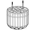 エッペンドルフ・ハイマック・テクノロジーズ アダプター φ16mm×75-125mm S-4-104, S-4x750用 1セット 5825 736.001