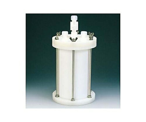 フロンケミカル フッ素樹脂 反応用円筒型容器B型 15000cc 1個 NR0119-005
