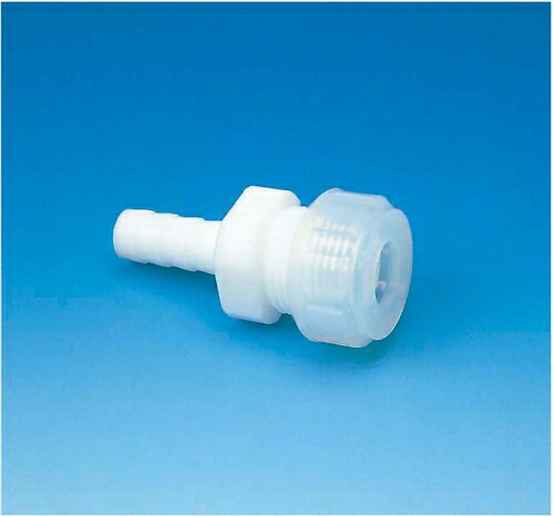 フロン工業 PTFEホースチューブジョイント 10φ*タケノコ12φ 1個 F-2068-005