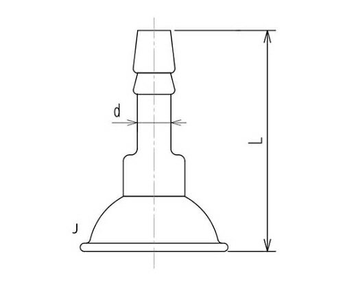 旭製作所 ボールジョイントホースコネクターオス 1個 2318-B-8