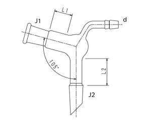 旭製作所 減圧用アダプター 1個 2332-1M