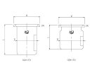 旭製作所 平底セパラ反応容器 1個 3022-5/120B
