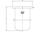 旭製作所 セパラ反応容器 1個 3026-30/300A