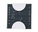 エンペックス MONO温度計・湿度計 105×102×20mm 90g(ギフトボックス) モノトーン(黒) 1個 MN-4812