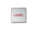 光 LADIES 80mm×80mm×1mm 1個 KS895-2