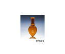 AGCテクノグラス・IWAKI 共通摺合せ梨型フラスコ(茶) 50mL 15/25 1個 54315FK50-15