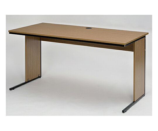 アール・エフ・ヤマカワ ワーキングデスク W1400×D700 ウォルナット 1個 GZWD-1470DM