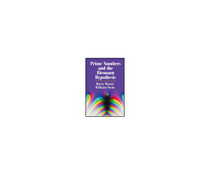 (出版社)Cambridge U.P. Prime Numbers and the Riemann Hypothesis 1冊 978-1-107-49943-0