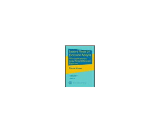 （出版社）American Mathematical Society Lecture Notes on Functional Analysis 1冊 978-0-8218-8771-4