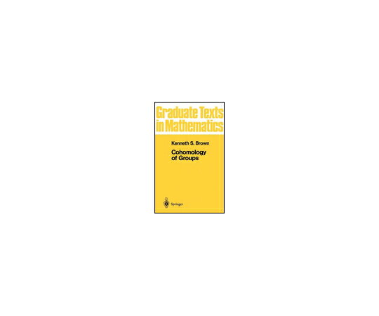 楽天Shop de clinic楽天市場店（出版社）Springer Verlag Cohomology of Groups 1冊 978-0-387-90688-1
