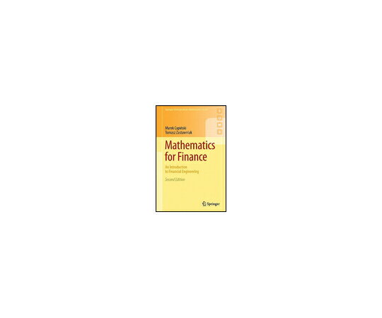 （出版社）Springer-Verlag New York Mathematics for Finance 1冊 978-0-85729-081-6