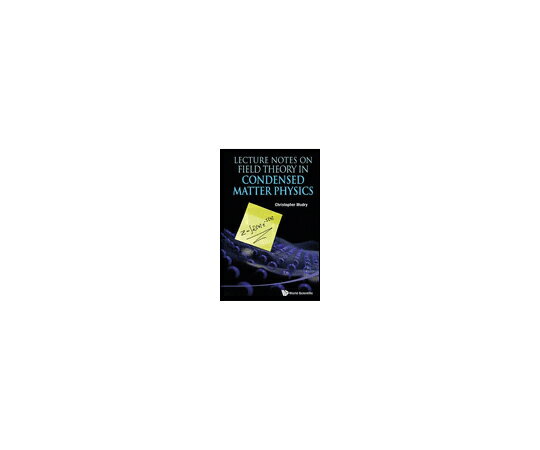 楽天Shop de clinic楽天市場店（出版社）World Scientific Lecture Notes on Field Theory in Condensed Matter Physics 1冊 978-981-4449-10-6