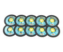 日本レヂボン 飛騨の匠 流星 10枚組 1セット(10枚入) 107X1.0MM