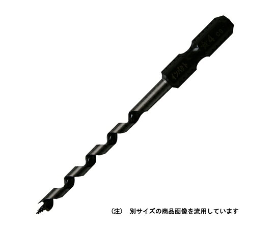 ●手軽さを求めたインパクトドライバ対応のドリルです。●一般木材7.5mm穴あけ用ドリル。●先ネジとケガキ刃を従来ドリルよりも小さくすることで、インパクトドライバ使用時の切削抵抗を抑えてバッテリーが長持ちします。●先ネジの回転力を利用してスムーズな穴あけが可能です。●インパクトドライバ対応の6.35mm六角軸です。●インパクトドライバ・電気ドリルでご使用ください。●6.35mm六角軸●全長×ネジ丈：90×50mm●材質1：軸：普通鋼●材質2：刃：普通鋼●注意事項1：※高速回転(2500回転/分以上)の電動工具は使用しないでください。