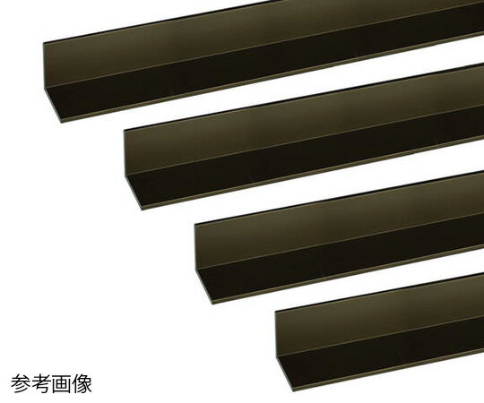 安田 アルミアングル 1m 1.2×10×10mm ブロンズ 4本組 1組(4本入)