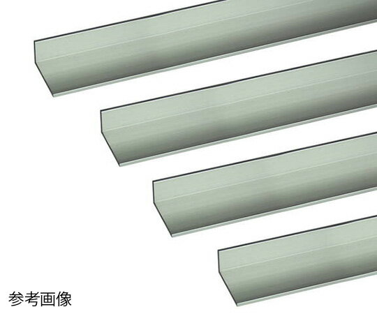 安田 アルミアングル 1m 1.8×15×25mm シルバー 4本組 1組(4本入)