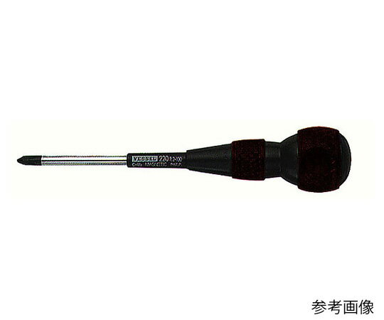 ベッセル ボールグリップ・ドライバー（＋1×100mm） 1個 B-240DX