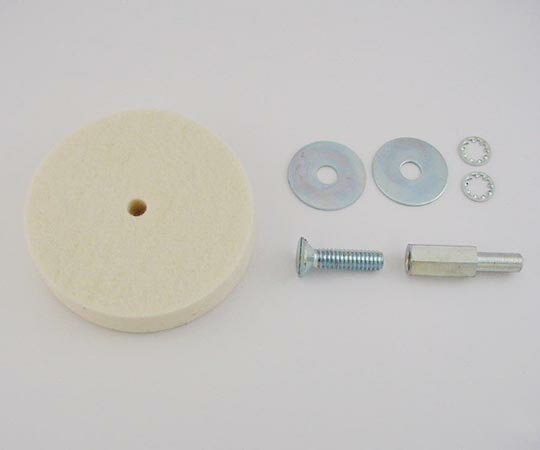 サンフレックス フェルトバフ アーバー付 65φ 1袋 No.4412