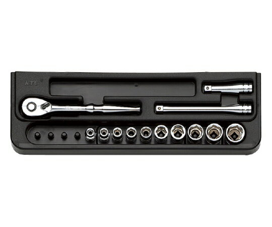 KTC 6.3sq. ソケットレンチセット 13点 1セット TB210
