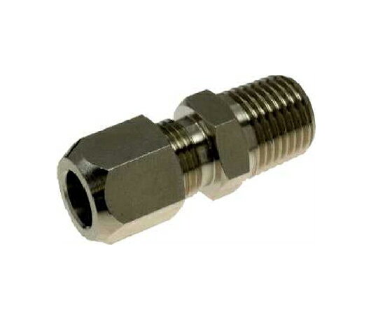 ●全品ニッケルメッキ、RoHS対応品です●サイズ (A) ：10mm×6A●サイズ (B) ：10mm×1/8B●材質：ニッケルメッキ●RoHS対応品●生産国：日本製