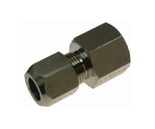 イシグロ 黄銅リング式銅管継手(圧力計ユニオンRc)6mm×8A、6mm×1/4B 1個 IVL-PC-7102R-BS