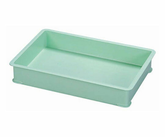 Trays - サンコープラスチック サンコー PPカラー番重 グリーン 1個 A型