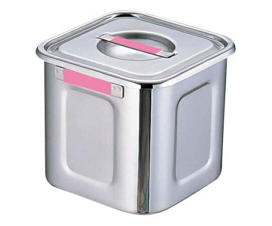 角キッチンポット 15cm ピンク 1個