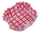 アヅミ産業 紙カップ ココケース 正角(500枚入) 赤 1ケース(500枚入) 正角(3)