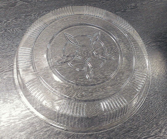 ニシキ（食品容器） プラ容器 高蓋 透明 (益子30用) 10枚入 1ケース(10枚入) D-30