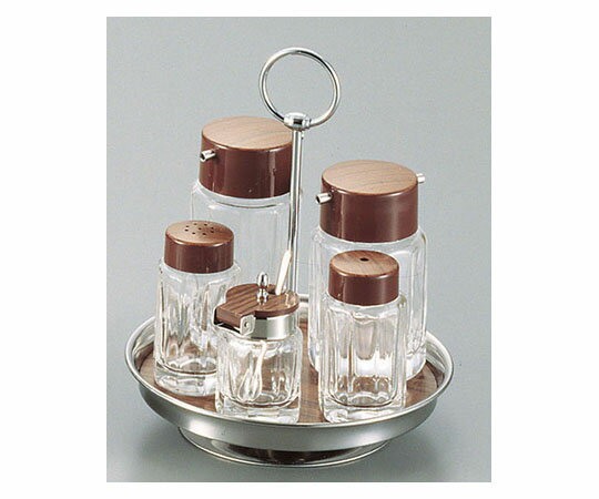 吉沼硝子 木目 中華カスターセット 1セット