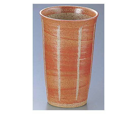 エムズジャパン 彫十草カップ　赤　（小） 1個 D03-25