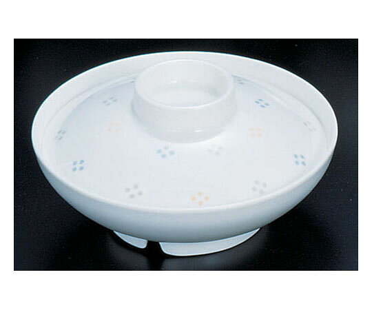 関東プラスチック メラミン「花紋」煮物椀 身 1個 M-301-KA