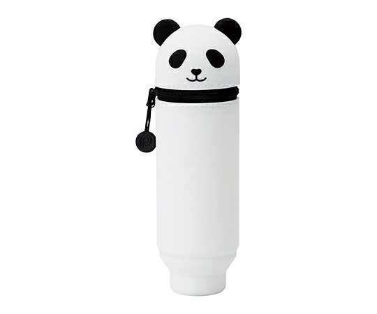 店内全品ポイント5倍★要エントリー★LIHITLAB SMART　FIT　PuniLabo（プニラボ）　スタンドペンケース（パンダ) 1個 A7712-6
