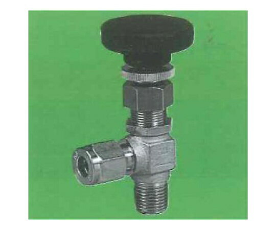 ユニバーサル USL-SUS316ミニチュアバルブ ハーフエルボ型(インチサイズ) 3/8"φ×PT3/8 1個 00U-139-05