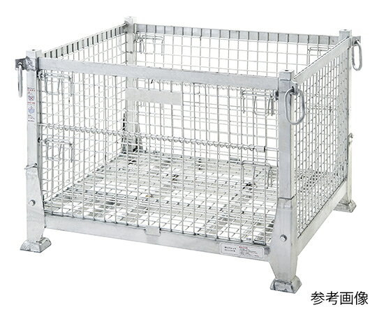 テイモー ステンレスボックスパレット(ステンレス製メッシュパレット)1012LSU 1台 12731012LSU