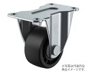 ユーエイ HR型キャスター 固定車プレート式 径75mm 強化ナイロン車輪 1個 HR-75GNB(4)