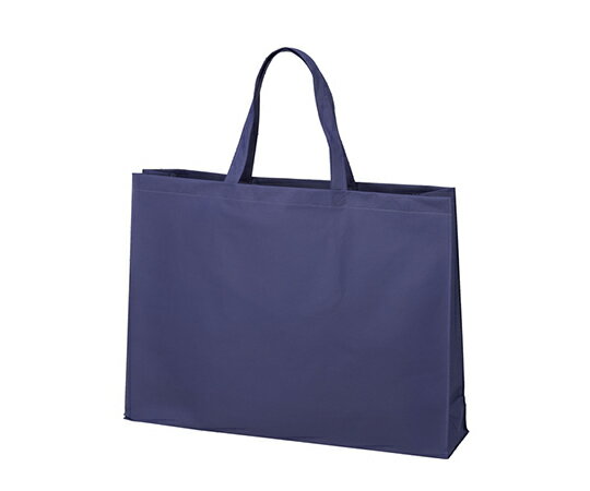 不織布バッグ　角底　大　厚タイプ　紺 1箱(100枚入) LC0552AD00