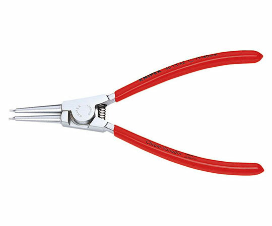 KNIPEX 軸用スナップリングプライヤー 直 1本 4613-A1