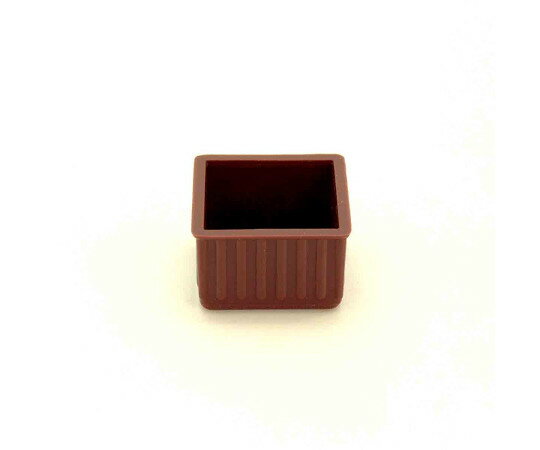 和気産業 イスキャップ　角脚用　茶　対象脚サイズ36mm 1個 BC-204