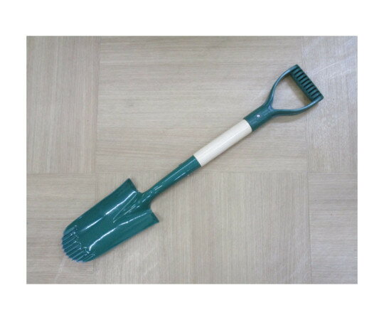 ●ギザ刃で深堀が簡単に出来ます。●ガーデニング、家庭菜園の土すくい、土堀り、土起こしに使えます。●サイズ：スコップ部/幅12.3×長さ21.5cm、全長70cm●材質：スコップ部/鉄（粉末塗装）、ハンドル/木材、グリップ/ポリプロピレン●商...