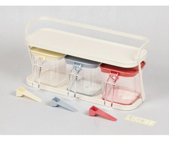 パール金属 モデュールプラス　調味料ラック　ストッカー3個付 1個 HB-2240