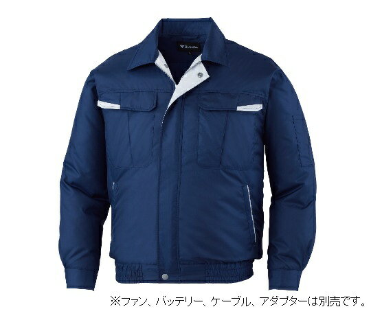 自重堂 空調服長袖ブルゾン　ネービー　LL 1枚 87010-011-LL